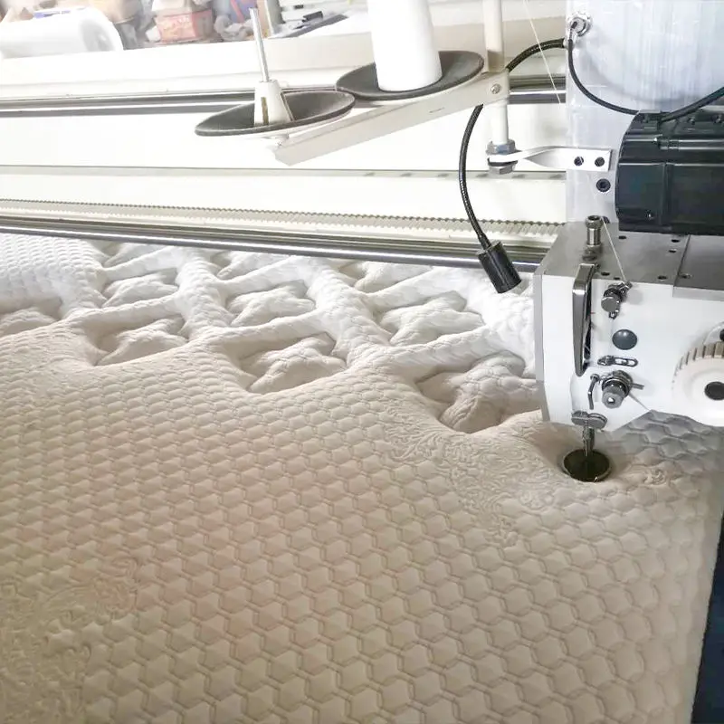 TONGDA TD-24B Automatic Computerized Chian Stich Single Needle Mattress Quilting Machine for Bed Bedcover Bedspreads and — view 6