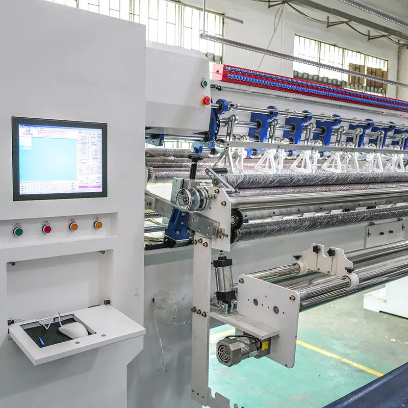 TONGDA China Mattress Embroider Sewing Machine for Comforter Quilt Industrial Computerized Multineedle Quilting Machines — view 3
