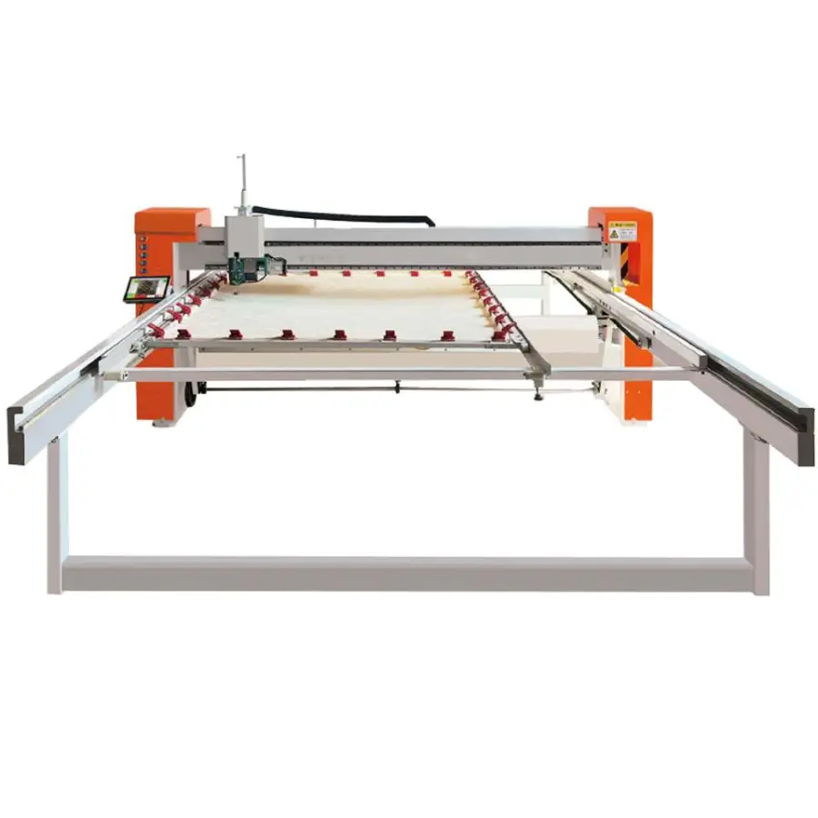 TONGDA Commercial High Speed Long Arm Single Head Needle Sewing Quilting Mattress Blanket Comforter Machine Equipment — view 1