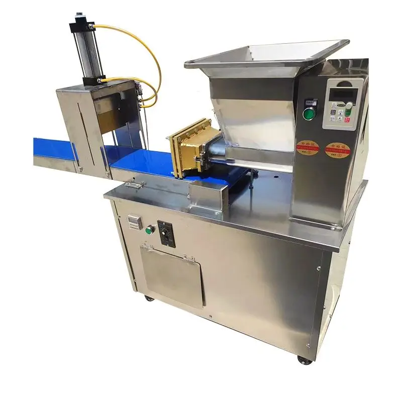 Industrial Dough Extruder Cutter Bread Dough Shaping Machine Adjustable Dough Strip Cutting Machine — view 1