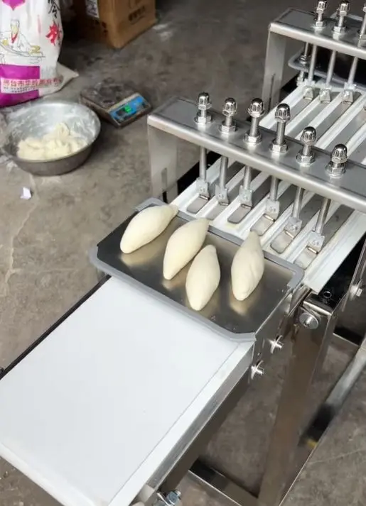 Automatic Baguette Dough Moulder Rolling Machine Bread Dough Roller Shaping Machine for Bakery — view 4