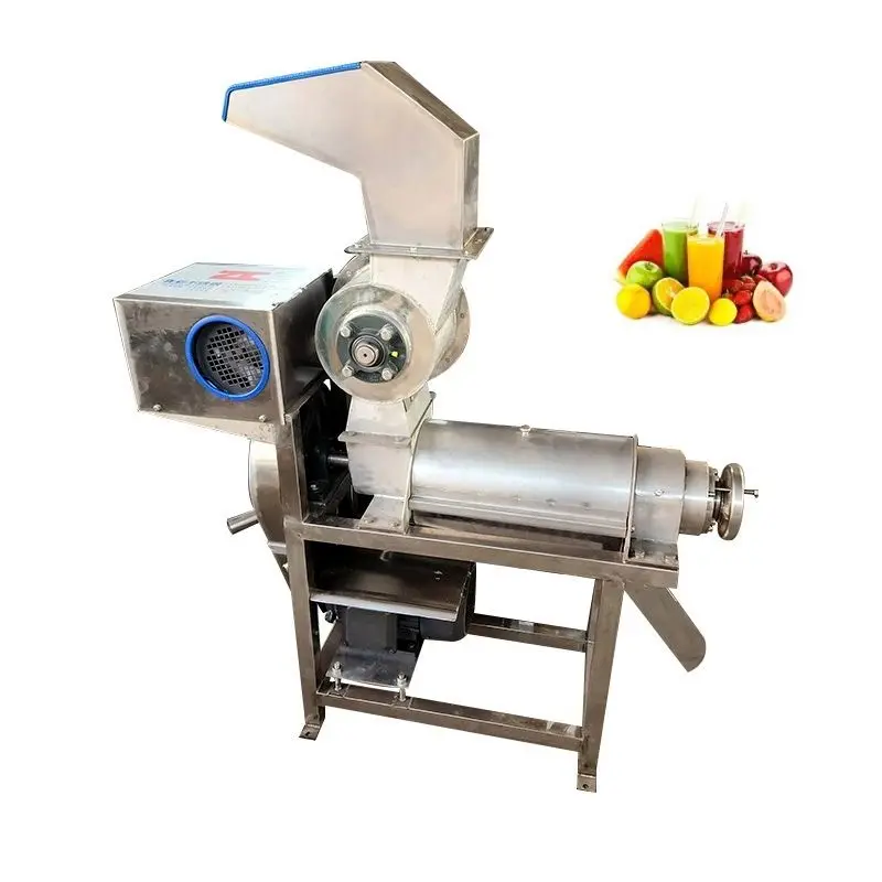 Stainless Steel Vegetable Fruit Crushing Juice Making Orange Apple Grape Juice Extrator Machine — view 1