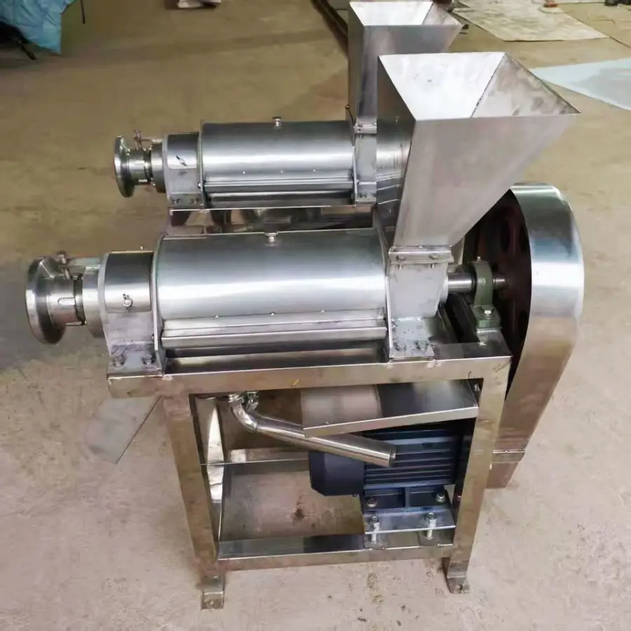 Stainless Steel Vegetable Fruit Crushing Juice Making Orange Apple Grape Juice Extrator Machine — view 4