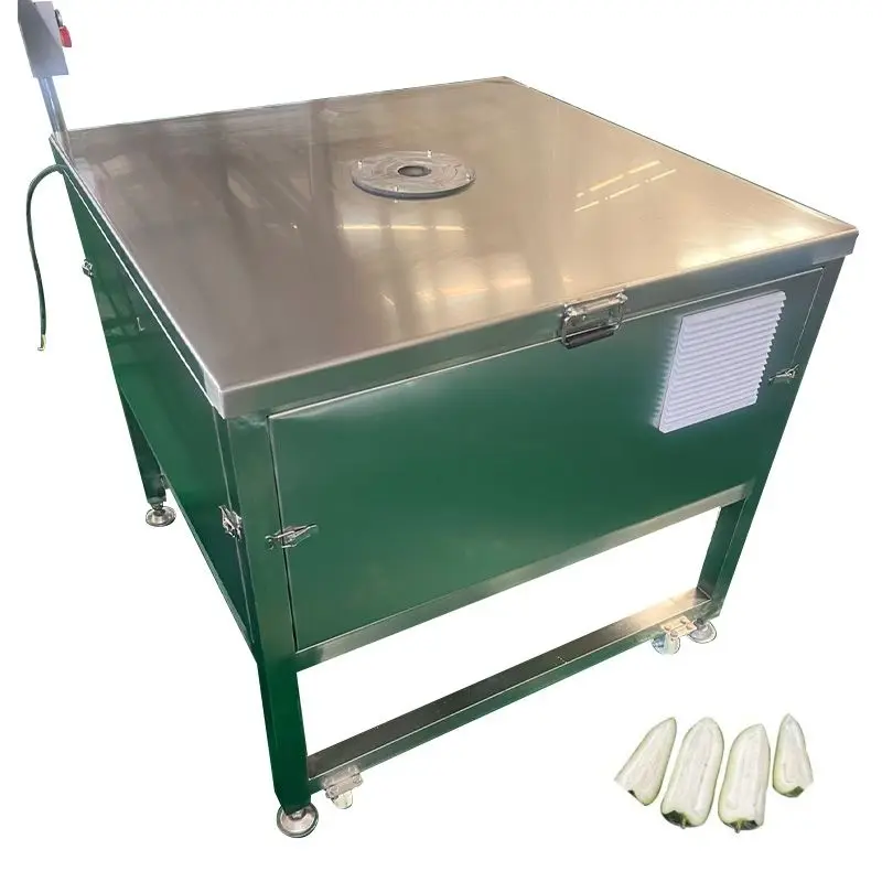 Ivory Nut Cutting Machine Radish Carrot Potato Cucumber Quqartering Wedges Cutting Machine — view 1