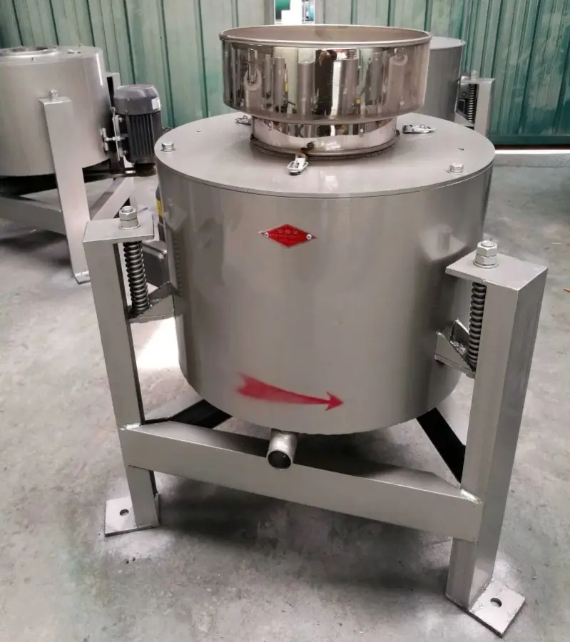 Centrifuge Separator Centrifugal Oil Filter Edible Cooking Vegetabke Sesame Oil Filter Machine — view 4