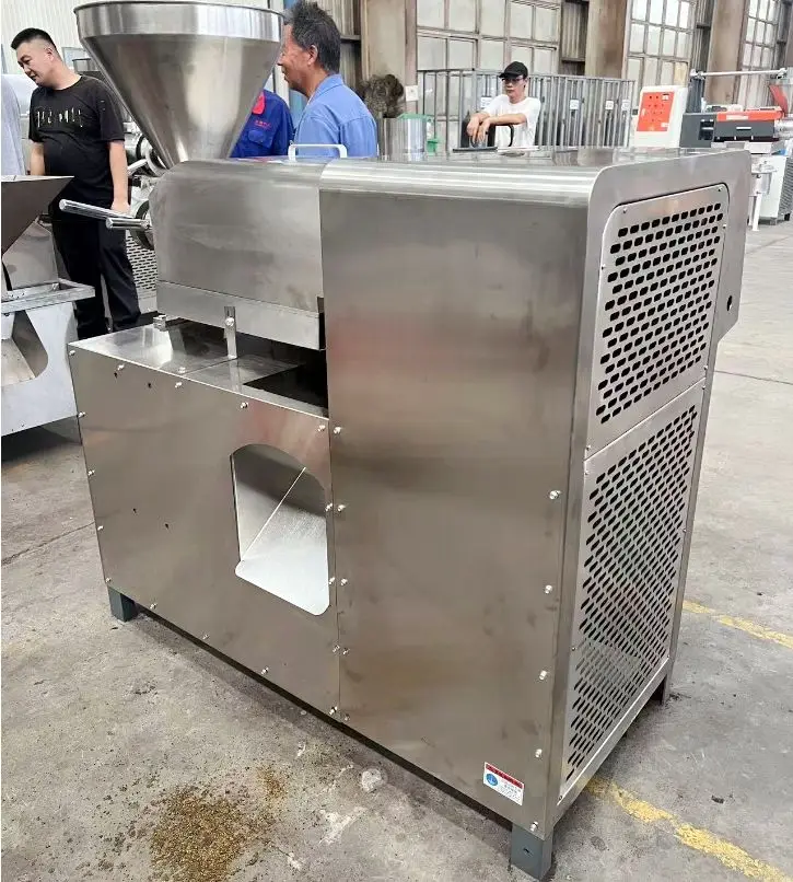 Automatic Screw Oil Press Machine Sunflower Sesame Soybean Cooking Oil Extractor Making Machine — view 3
