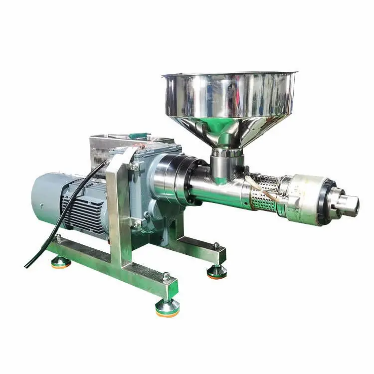 Small Palm Oil Screw Press Electric Hydraulic Avocado Mustard Cold Oil Press Extraction Machine — view 4