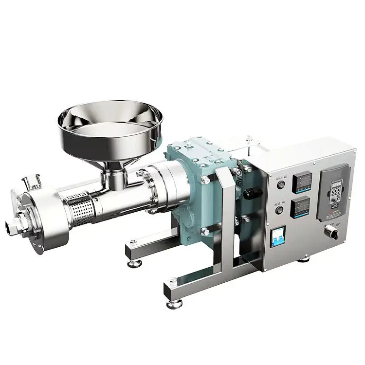 Small Palm Oil Screw Press Electric Hydraulic Avocado Mustard Cold Oil Press Extraction Machine — view 5
