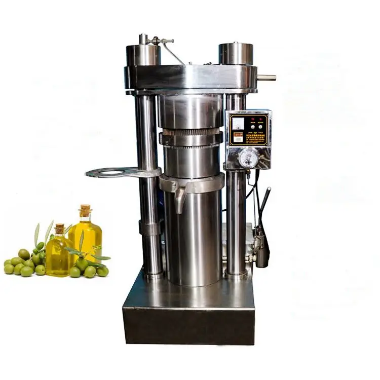 Small Cocoa Butter Hydraulic Oil Extractor Machine Almond Olive Peanut Seed Oil Press Machine — view 5