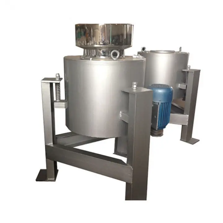 Small Scale Soybean Sunflower Peanut Cooking Oil Centrifugal Filter Press Machine — view 1