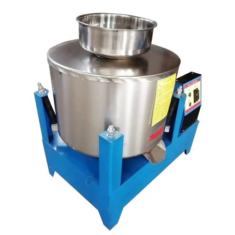 Small Scale Soybean Sunflower Peanut Cooking Oil Centrifugal Filter Press Machine — view 4