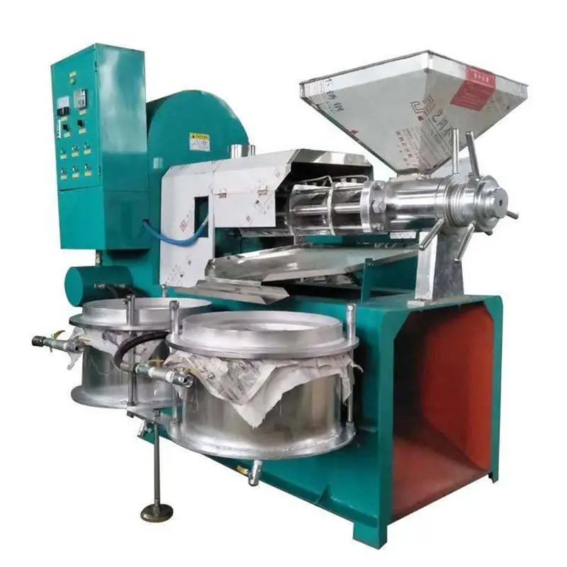 Macadamia Nut Heat Mini Oil Press Machine for Peanut India — view 2