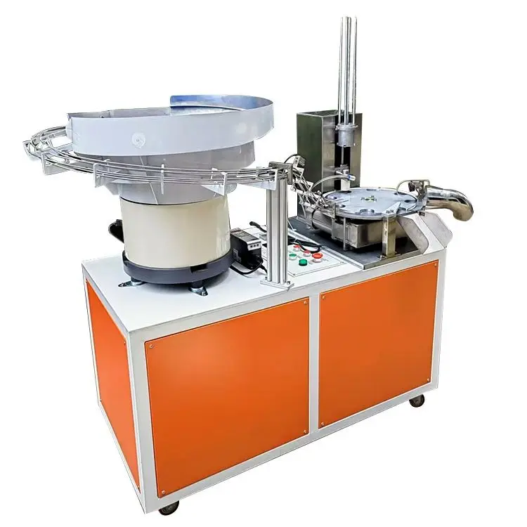 Industrial Cap Gasket Insert Machine Cap Liner Insertion Machine Plastic Cap Lining Machine — view 2