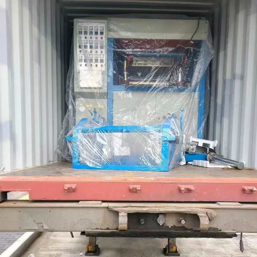Disposable Plastic Water Cup Making Machine PP PE PS PET Thermoforming Food Container Machine — view 4