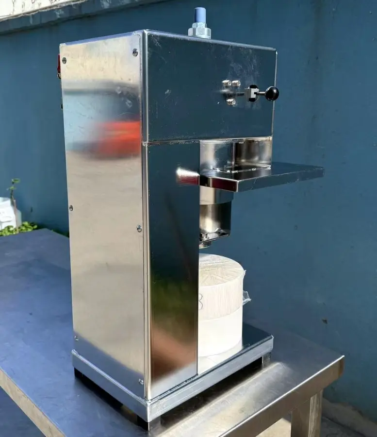 Automatic Electric Food Beverage Can Opener Machine Pneumatic Aluminum Tin Can Open Machine — view 2