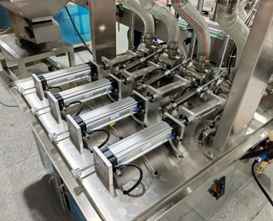 Full Automatic Cap Feeding and Vaccum Plastic Bottle Glass Jar Capper Capping Twisting Machine — view 6