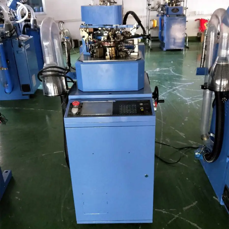 Automatic Custom Adult Cotton Nylon Wooly Socks Stocking School Socks Making Knitting Machine for Sale — view 4