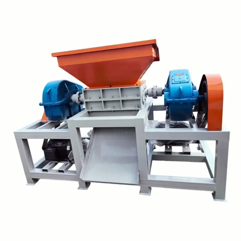 Multipurpose PVC Plastic Wood Shredder Machine Waste Garbage Metal Recycling Shredding Machine — view 1