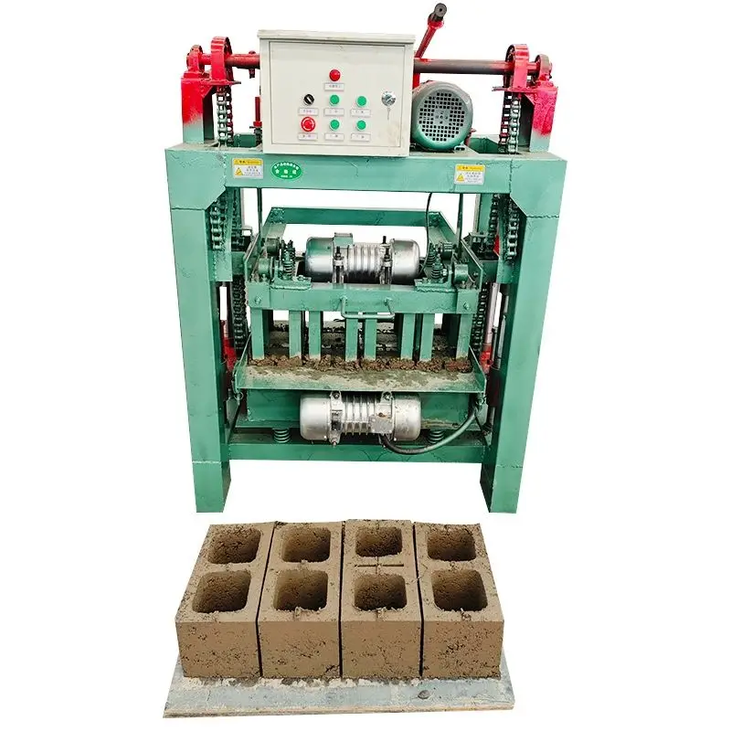 Factory Supply Cement Interlocking Paving Brick Making Machine Hollow Block Making Machine — view 2