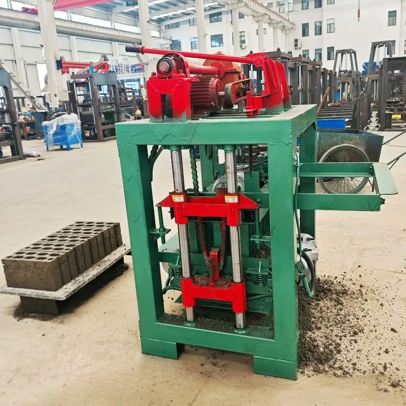 Factory Supply Cement Interlocking Paving Brick Making Machine Hollow Block Making Machine — view 3