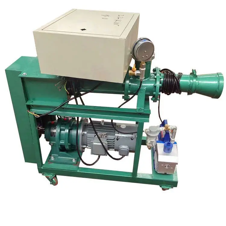 Corrosion Resistant Pugmill Clay Pottery Extruder Pug Mill Clay Vaccum Extruder Mud Mixer Machine — view 2