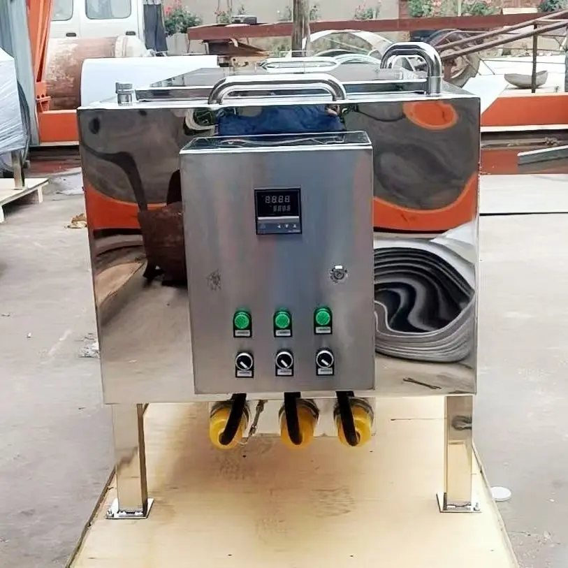 Stainless Steel Electric Heating Beeswax Melting Machine Bee Wax Melter Tank Candle Melting Machine — view 2