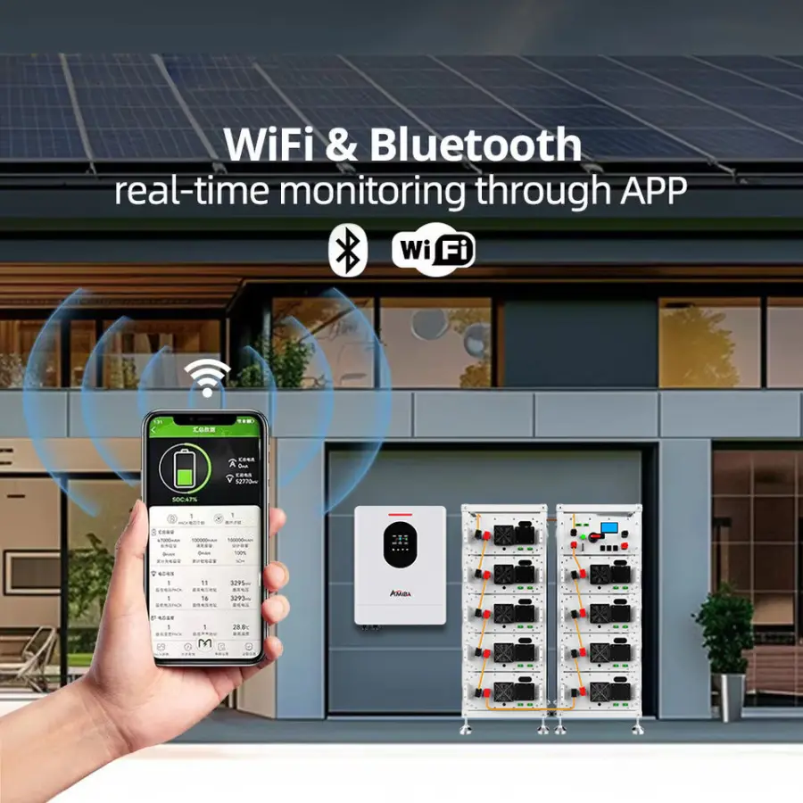 ENERGY 80kwh 100kwh 200kwh Industrial and Commenrcial Bess Solar Lithium Battery Smart Energy Storage Container System — view 5