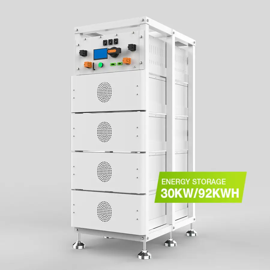 All in One Energy Storage Battery Cabinet 200kwh 100kwh 300kw Commercial Battery Bess Container System AC/DC Integrated — view 1