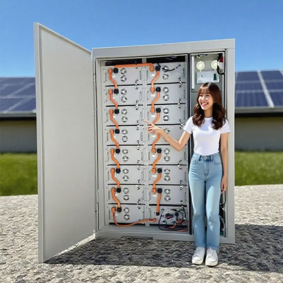 High Voltage 100Kw 230Kwh 241kwh Industrial and Commercial Cabinet Energy Storage System Solar Lifepo4 Battery — view 1