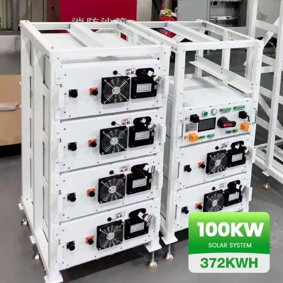 Reduce Electricity Costs Complete 100kw 200kw 300kw Farm Solar Power Industrial Solar System With PCS and Lithium Batter — view 1