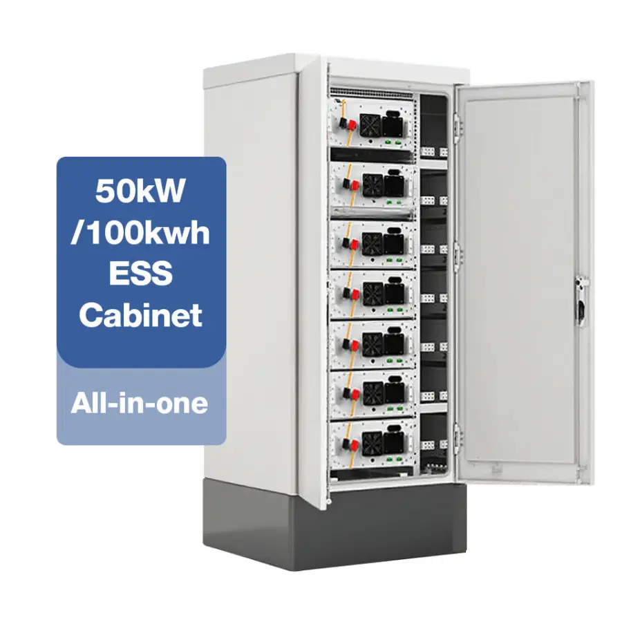 Industrial Commercial Energy Storage 512V Lithium Battery Hybrid Inverter for Solar Energy System 50KW/100KWh ESS Cabine — view 1