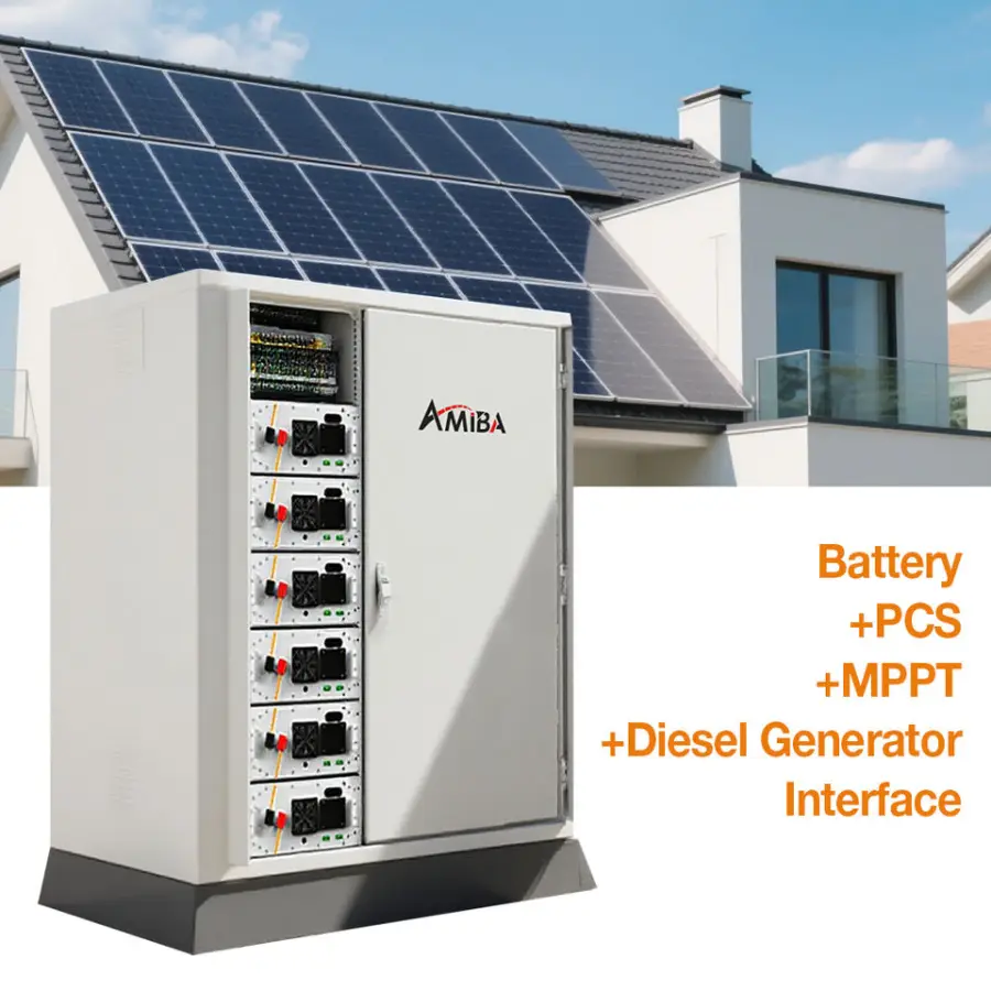 High Voltage Lithium Battery Industrial Commercial Energy Storage Cabinet 125kW-261Kwh Energy Storage Cabinet — view 1