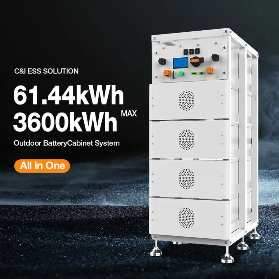 Eu Warehouse Outdoor ESS Container Battery 100Kwh 200Kwh 430Kwh Energy Storage System Industrial Commercial Use — view 1