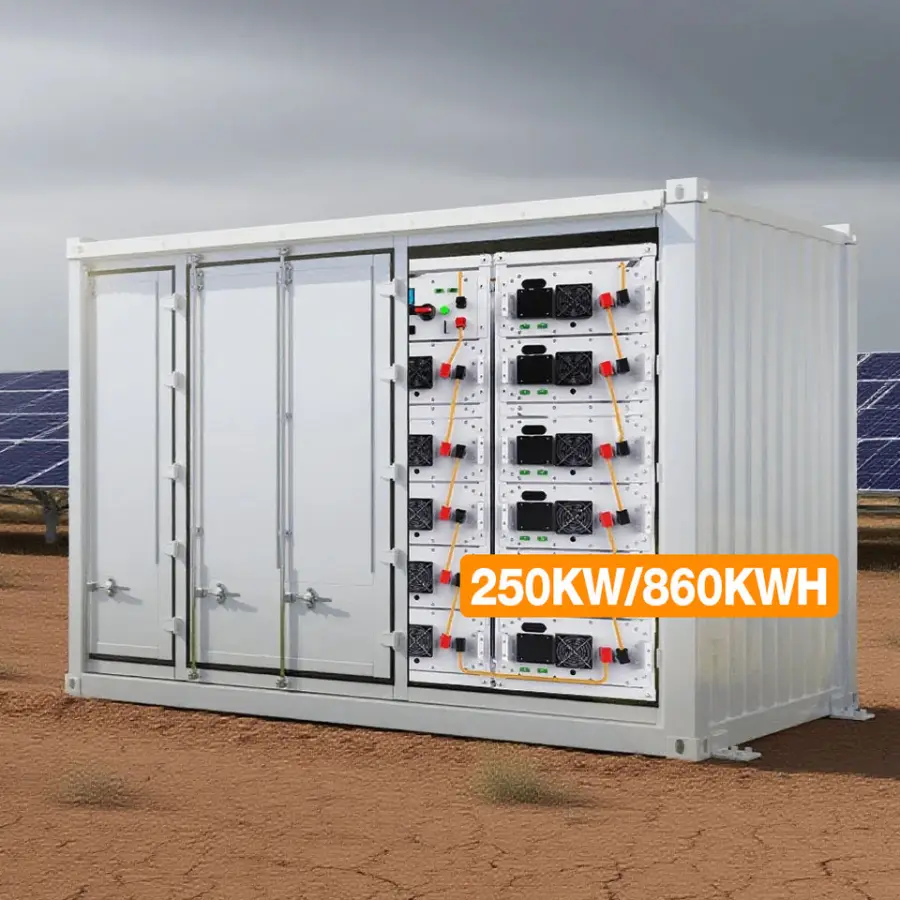Customized Industrial Commercial Solar Battery 280ah Energy Storage System 200KW-500KW 20Ft 40HQ Solar Battery 100 kWh E — view 1