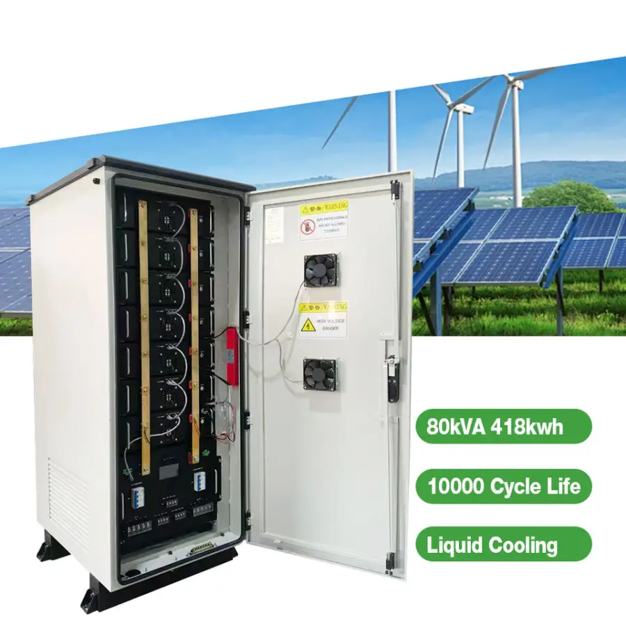 High Capacity ESS Lifepo4 Battery 51.2V 100Ah 60Kwh 360Kwh 600Kwh Liquid Cooling Industrial Commercial Solar Battery — view 1