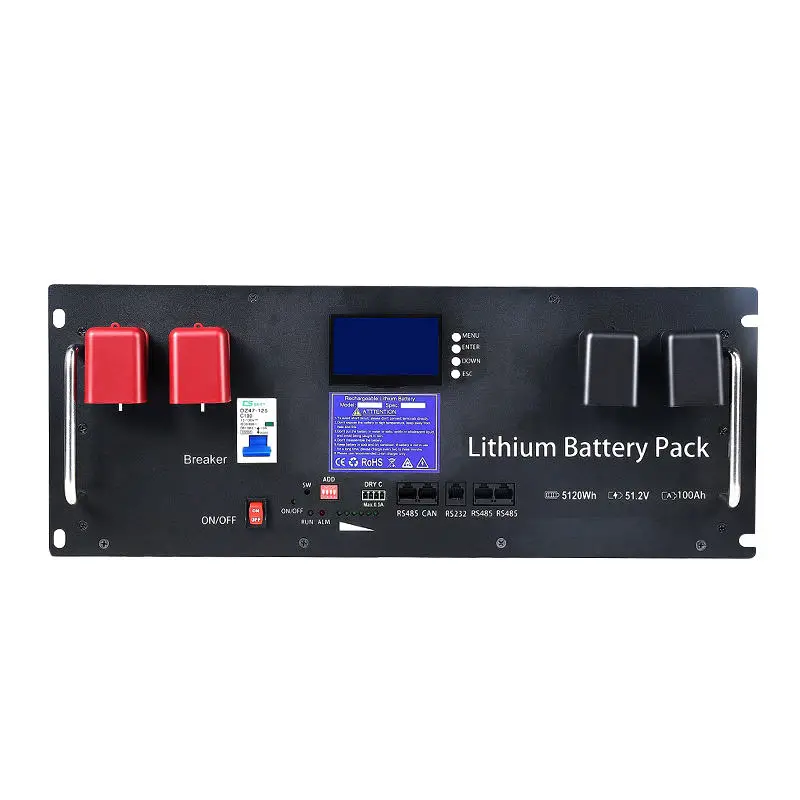 16S Server Rack DIY Box Batteries Battery Pack 48V Energy Storage System for 230 280Ah 302Ah LiFePO4 Battery Box — view 6