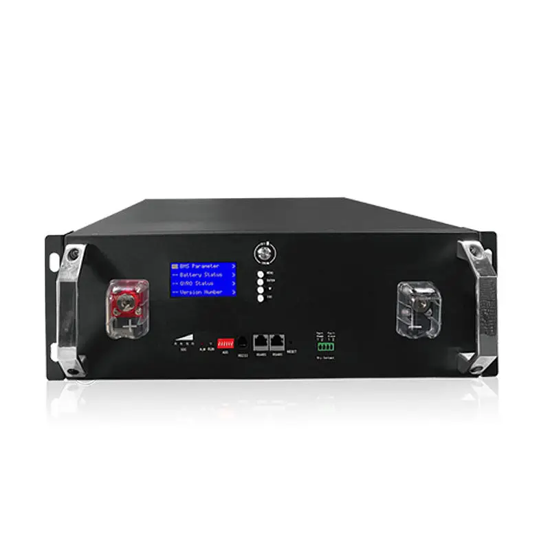48V 100Ah New Design Rack Mounted 5KWh Solar Rechargeable off Grid Power Battery with Built-in BMS 4U LiFePo4 — view 5