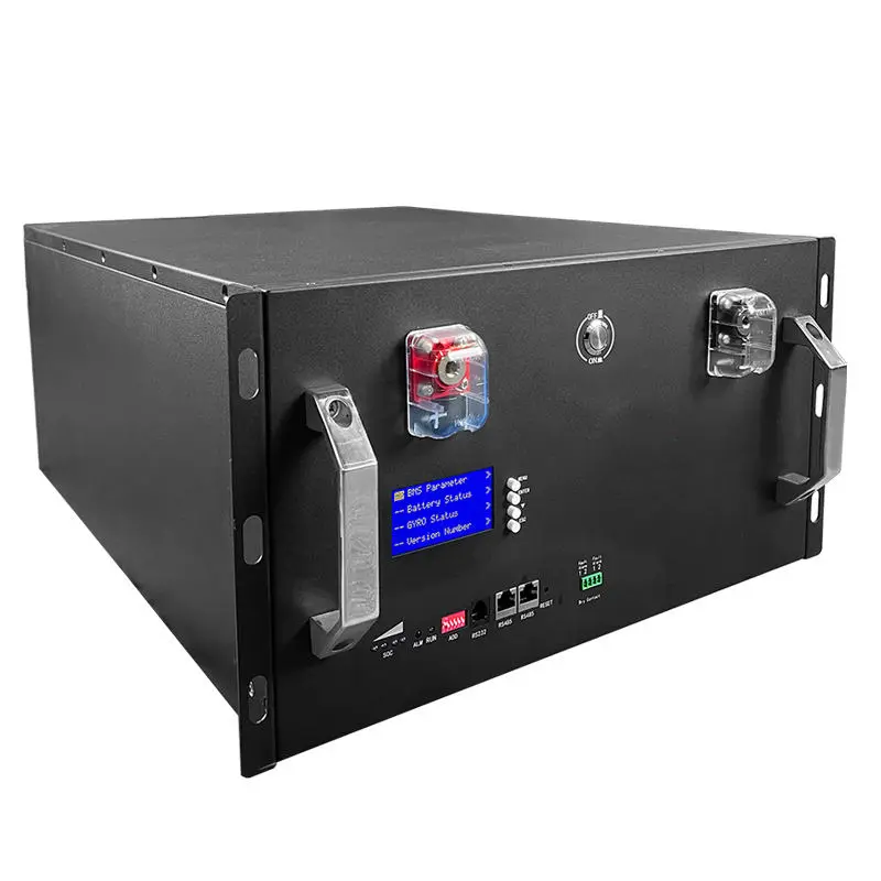 48V 100Ah New Design Rack Mounted 5KWh Solar Rechargeable off Grid Power Battery with Built-in BMS 4U LiFePo4 — view 6
