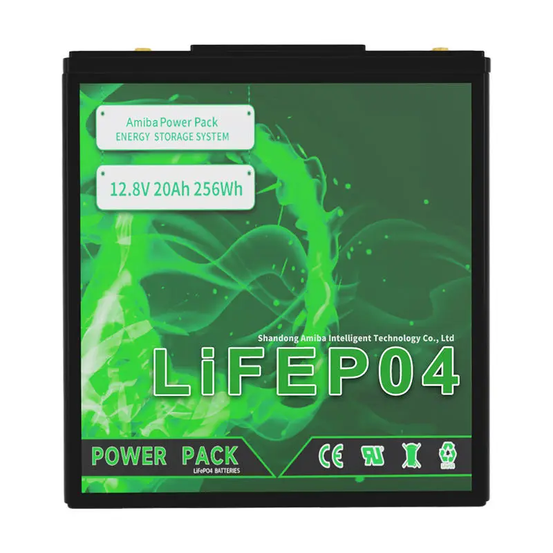 Deep Cycle Rechargeable LiFePO4 Battery Pack 12V 100Ah 200Ah Lithium Battery for Yacht/Marine/Solar/Golf Cart/UPS — view 3