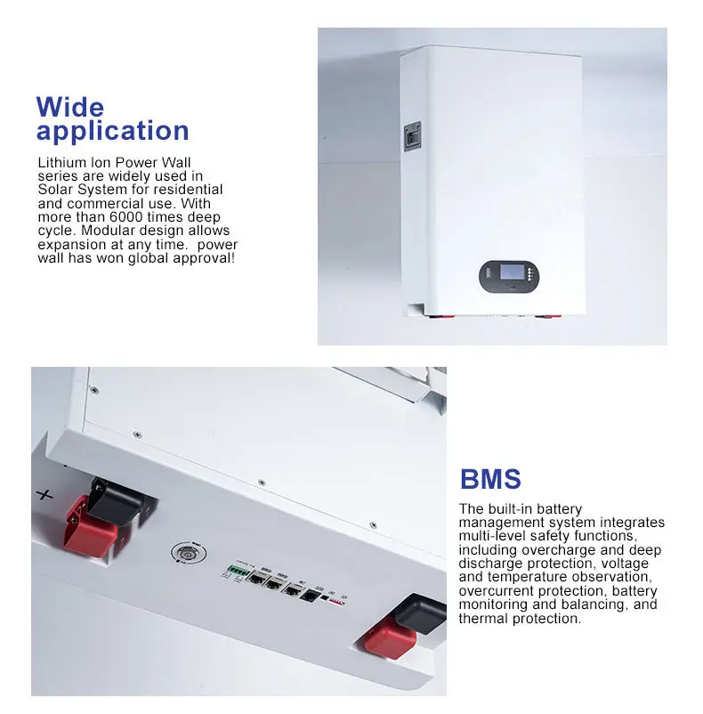 15KW 300ah Rechargeable Lithium Ion Batteries Pack 48V 200Ah Lithium Ion Battery With Free Oem — view 2