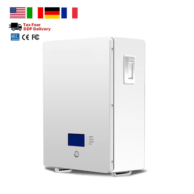 10 Years Warranty LiFePo4 100AH 200AH 300AH 400AH Batteries 15Kwh Lithium Ion Batterie Solaire for Solar System — view 2