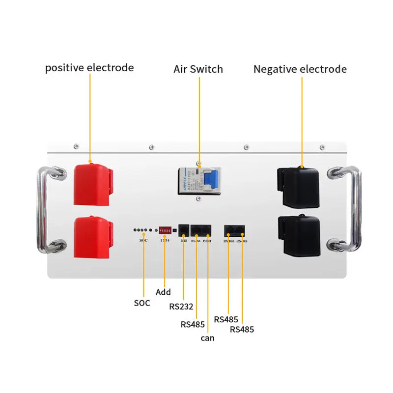 10 Years Warranty LiFePo4 100AH 200AH 300AH 400AH Batteries 15Kwh Lithium Ion Batterie Solaire for Solar System — view 6