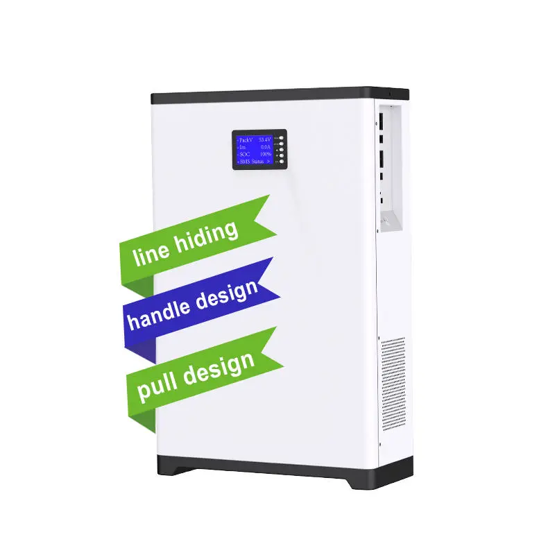 High Quality Inverter Wall Mounted Solar 48v 200ah Lithium Ion Batteries Home Energy Storage 51.2v 10kw Lifepo4 Battery — view 5
