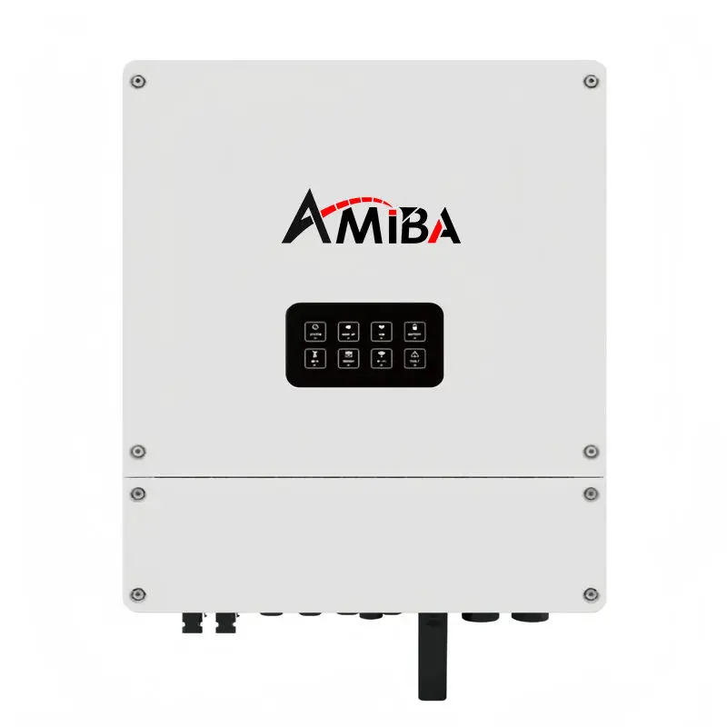 On Grid and off Grid Inverter Hybrid Solar Power Inverter 220V 5Kw 6 Kw 10Kw Single Phase Solare Solar Mppt Inverter — view 1