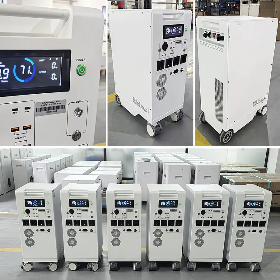 12v 314ah Lifepo4 Lithium Battery 3kw Inverter 5kwh 4kwh All in One Battery Home Energy Storage Battery for Solar System — view 3