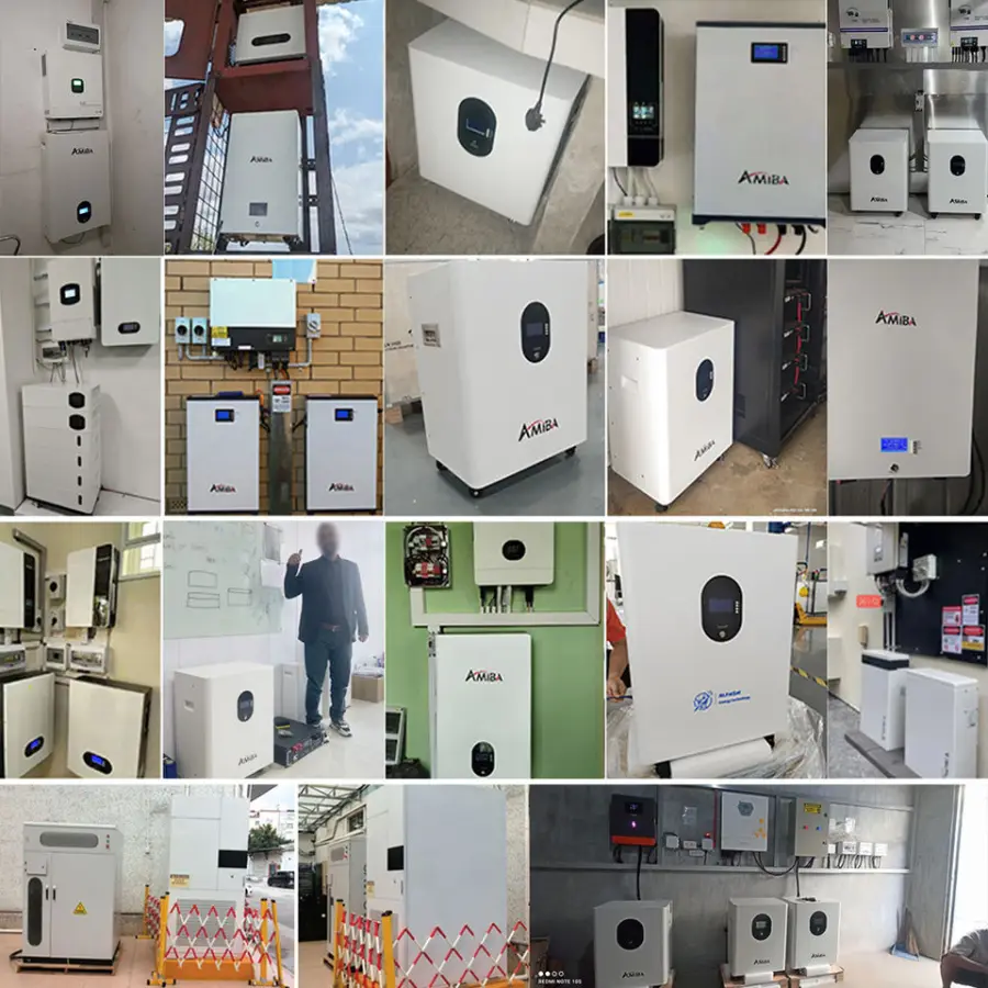 Portable Battery System All-in-One 2-10kW 120V/220V/380V 2kwh 3kwh 5kwh 10kwh LiFePO4 Hybrid Grid Wall-Mounted IP65 — view 6