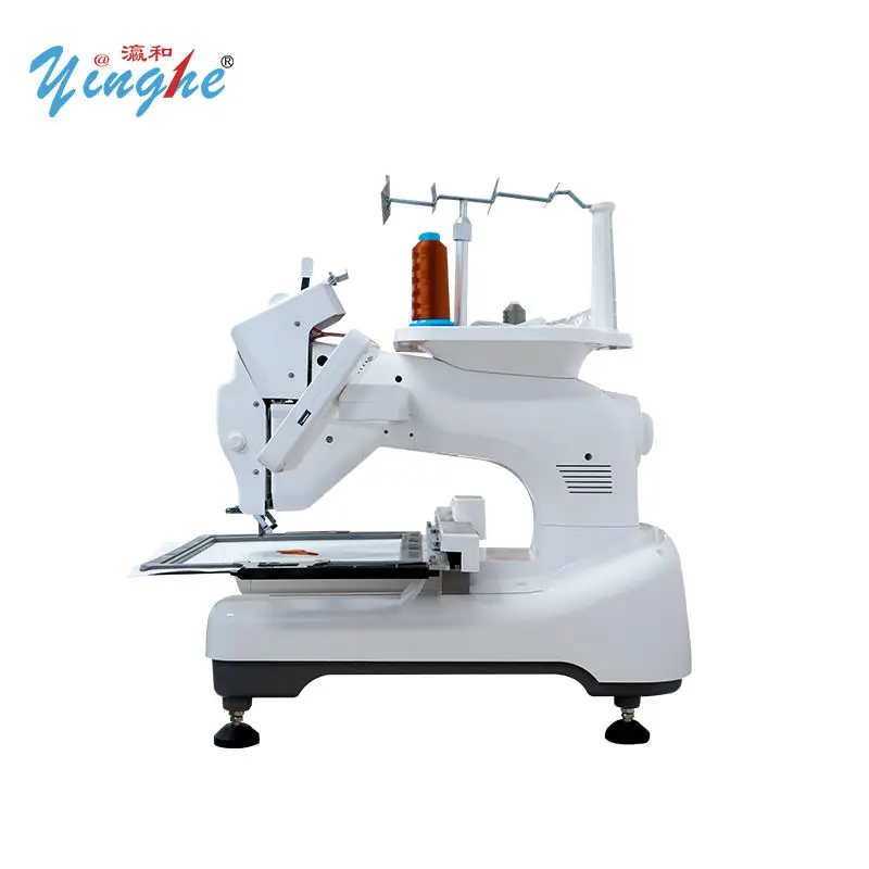 Yinghe New Hot Sale Four Needle Embroidery Machine Multi-Needle Embroidery Machine with 4 Needles for Tshirt — view 2