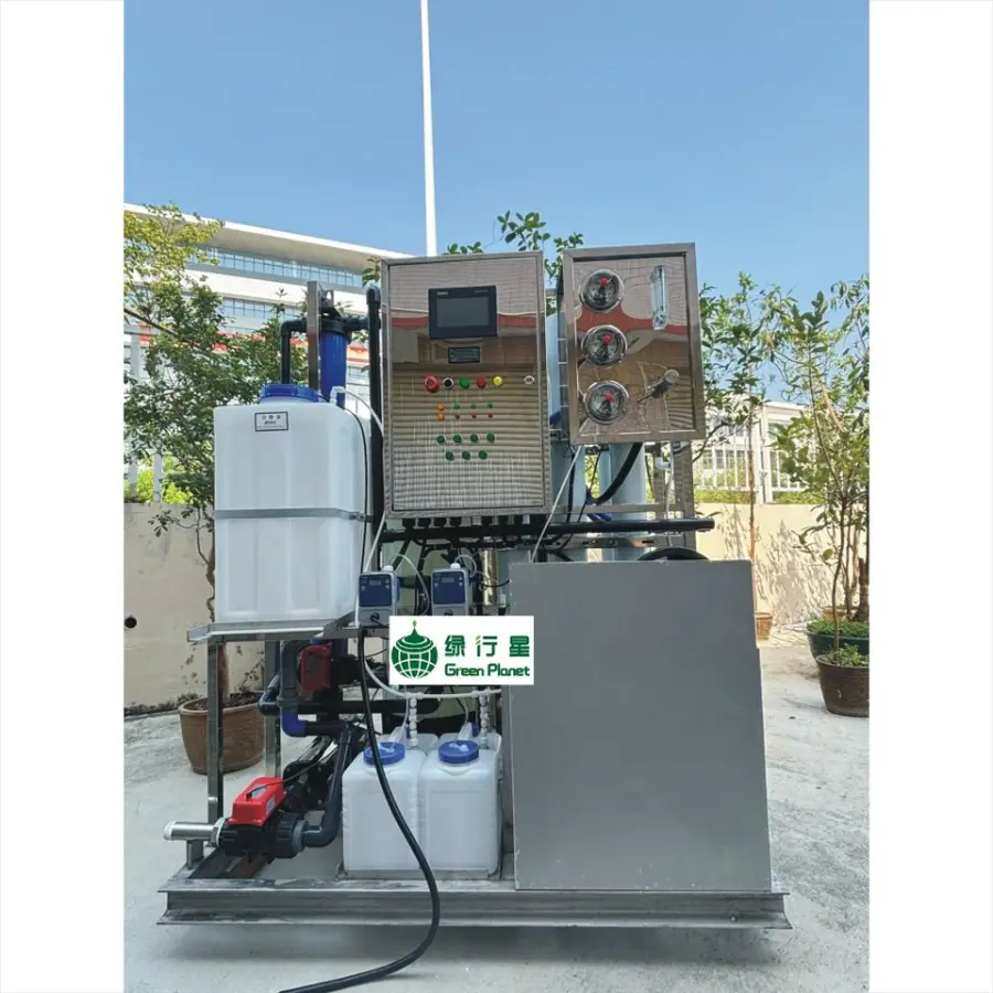 400GPD 600LPH Mini Sea Water Desalination RO Water System Reverse Osmosis Plant Seawater Desalination Machine for Boat — view 1