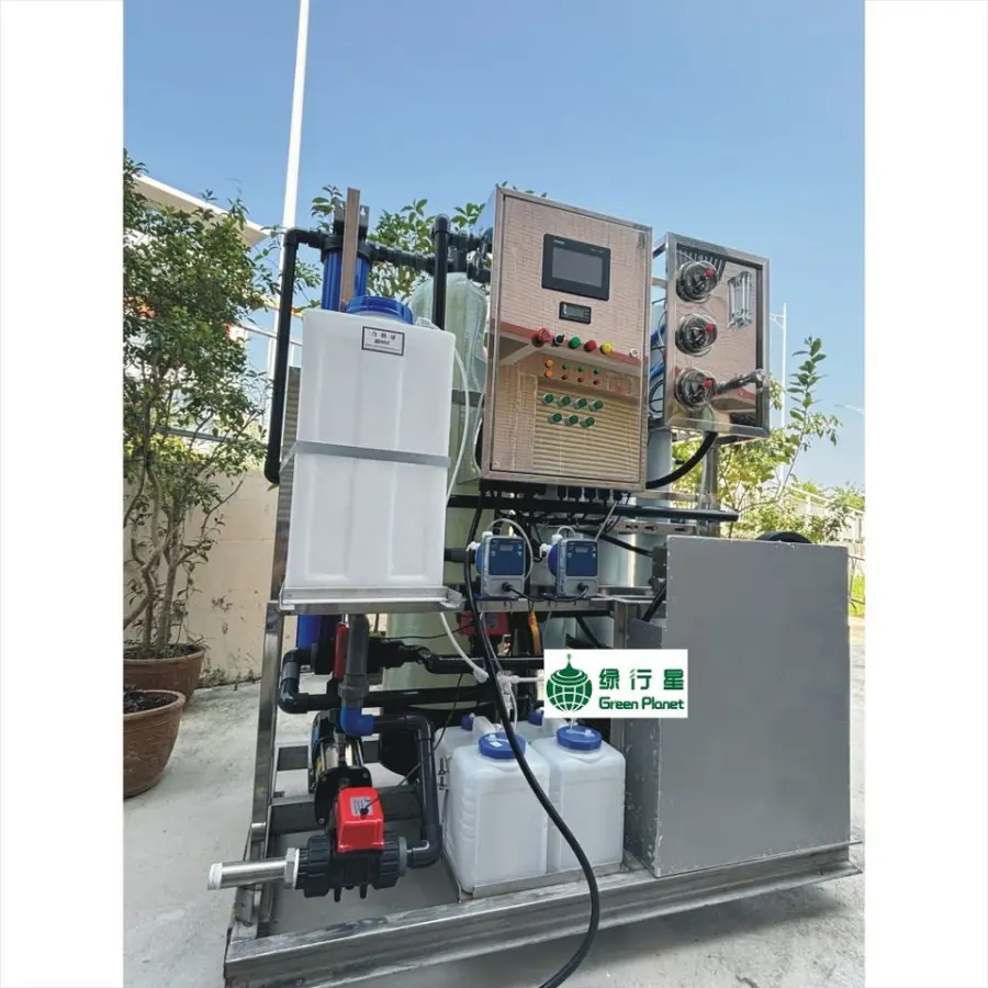 400GPD 600LPH Mini Sea Water Desalination RO Water System Reverse Osmosis Plant Seawater Desalination Machine for Boat — view 4