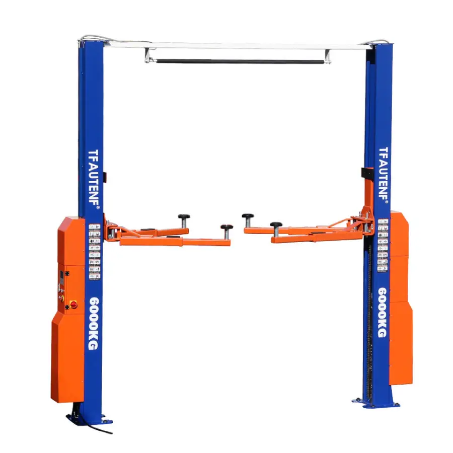 TFAUTENF CE 6T clear Floor Auto Lift Car Hoist Hydraulic 2 Post Car Lift — view 1